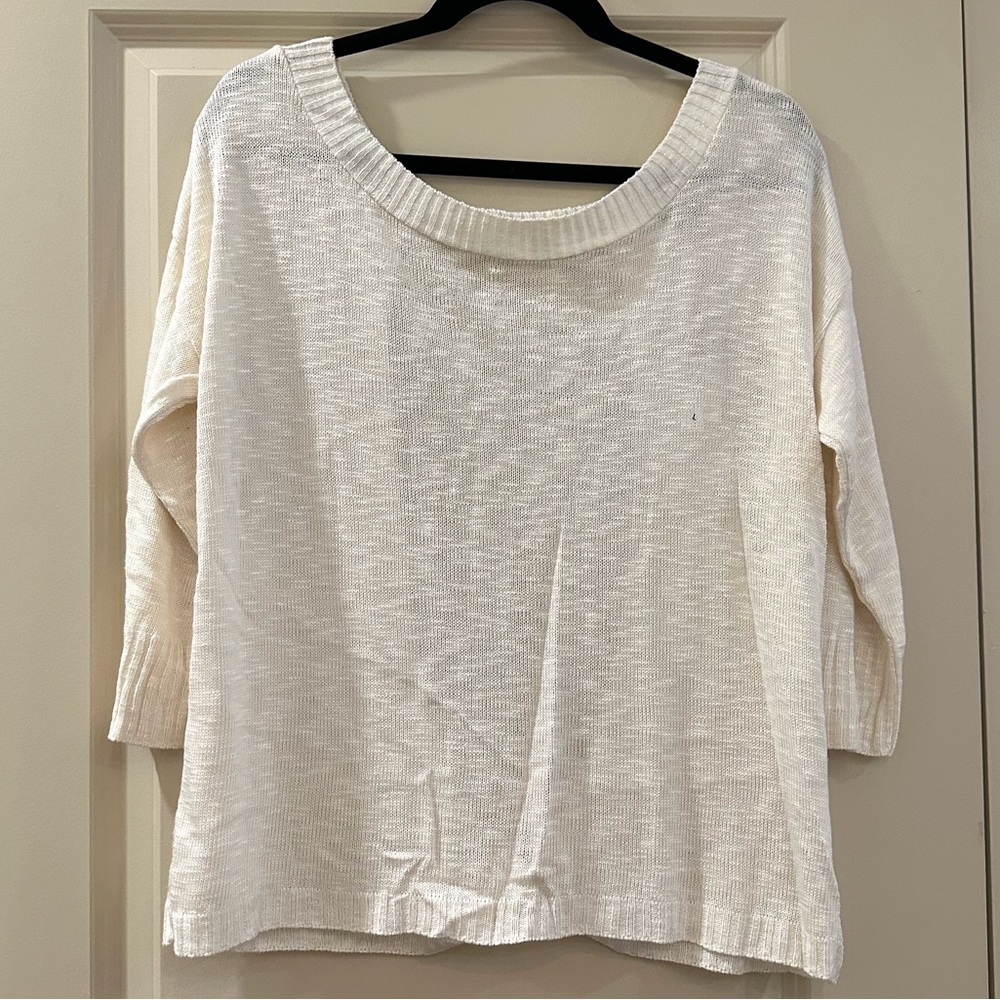 Express ivory color Sweater